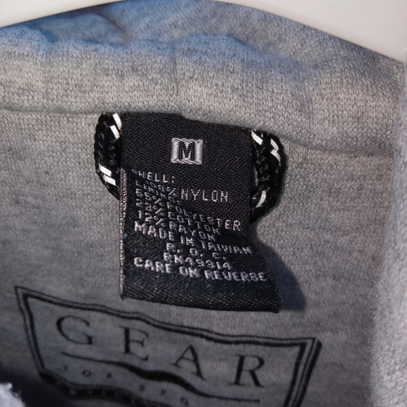 Authentic Gear For Sports Red Ocean City Beach Patrol Hooded Javket Medium - Picture 3 of 6